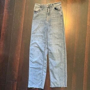 Carly Jean Los Angeles Blue Straight Leg Jeans